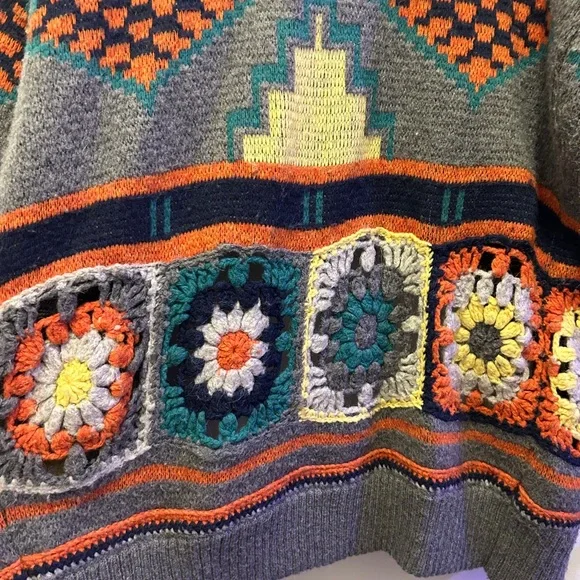 Free People Multicolor Striped Knit cardigan XS - Picture 7 of 8